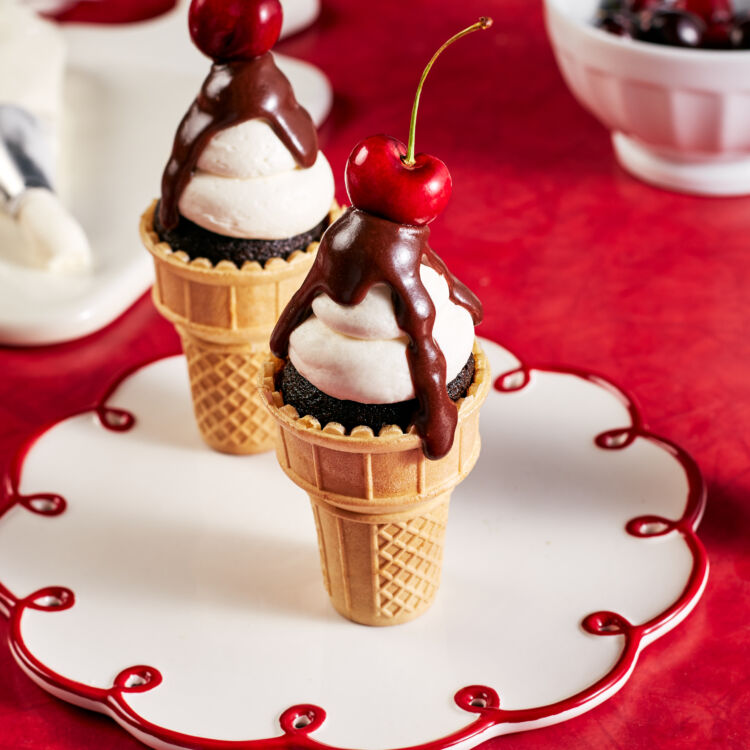 Ice Cream Cone Cupcakes