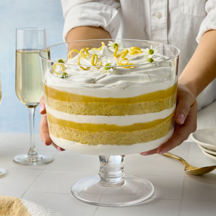 Lemon Elderflower Trifle