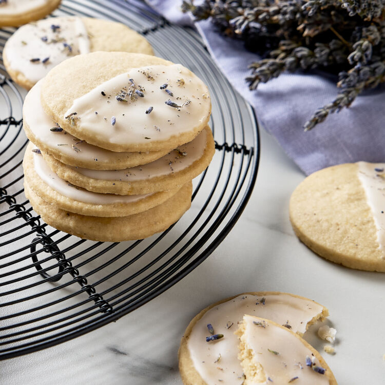 Lemon Lavender Shortbread