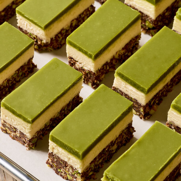 Matcha Nanaimo Bars