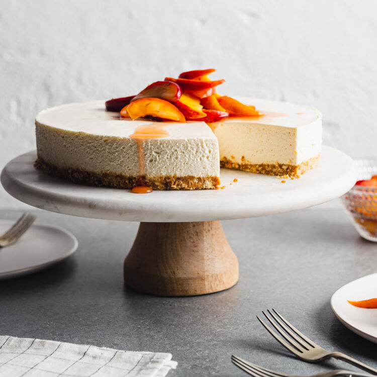 No Bake Vanilla Cheesecake