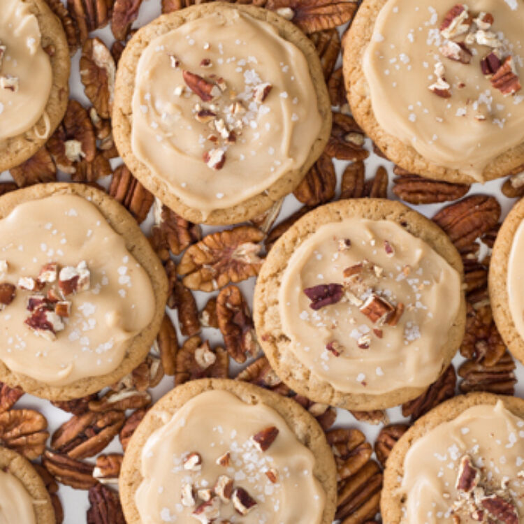 Pecan Brown Sugar Cookies landscape hero web