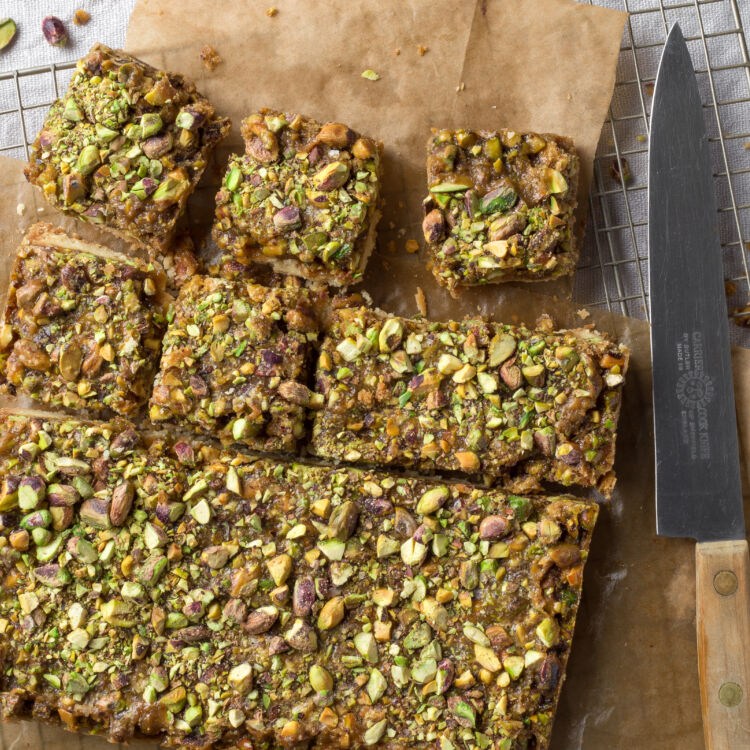 Pistachio Shortbread Bars landscape hero web 1