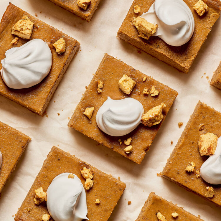 Salted Maple Bourbon Pumpkin Slices