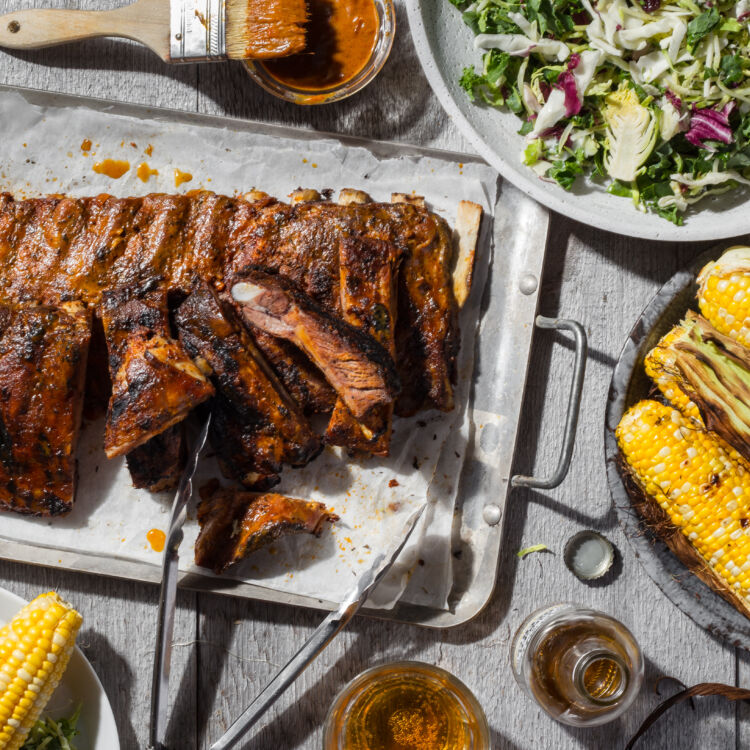 Smoky bbq ribs