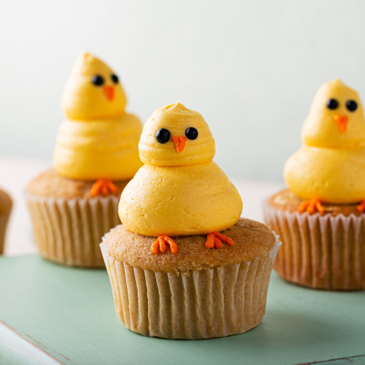 Spring Chick Cupcakes