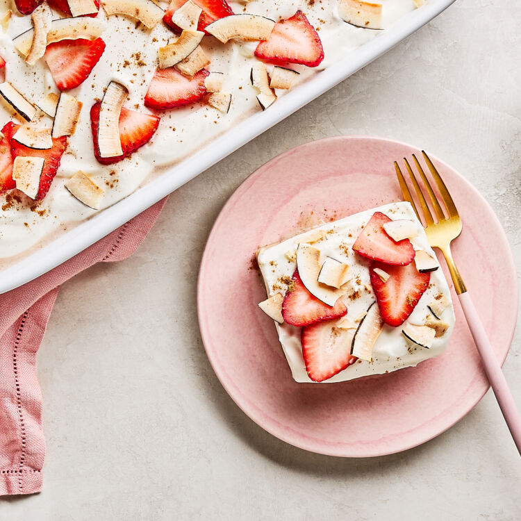 Strawberry Coconut Tres Leche