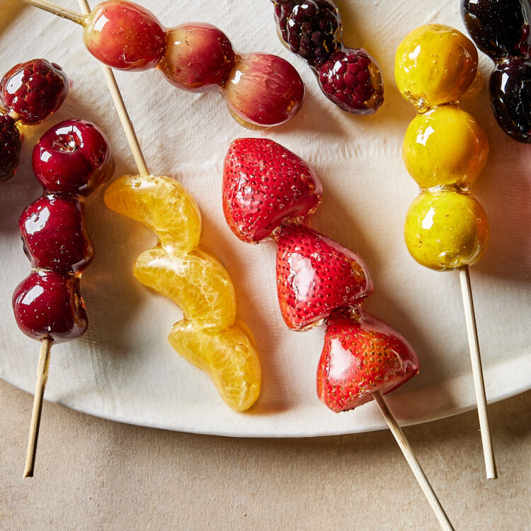 Tanghulu Chinese Candied Fruit Skewers