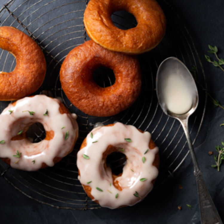 Thyme Glazed Yeasted Doughnuts hero web202028120of20329