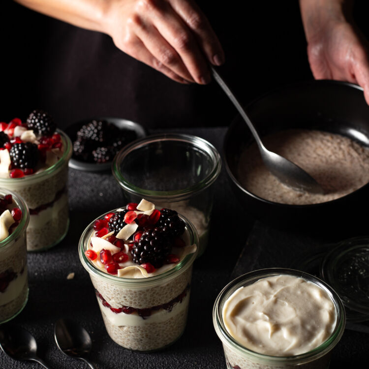 Vanilla Cardamom Chia Pudding