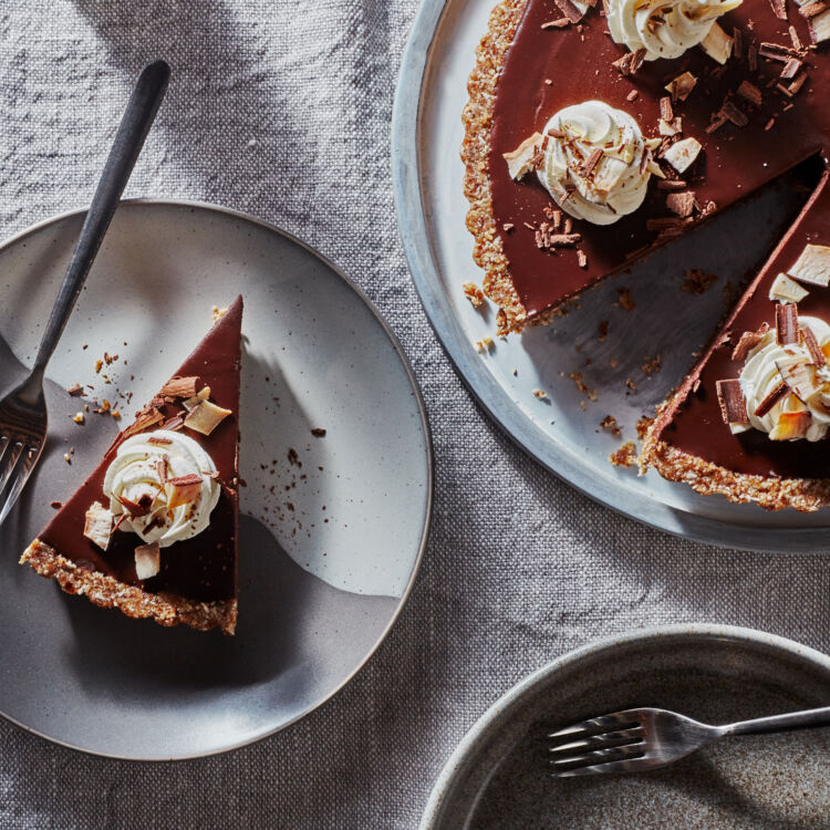 Vegan Chai Chocolate Tart