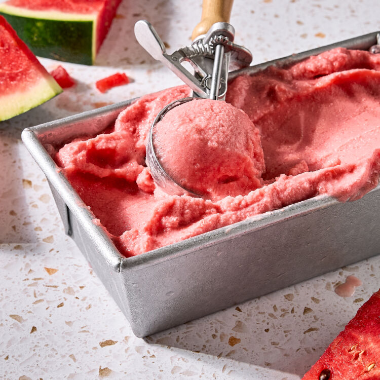 Watermelon Coconut Sherbet
