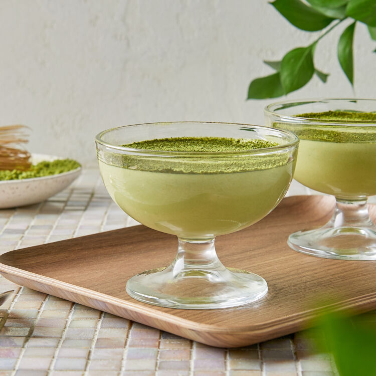 White Chocolate Matcha Mousse