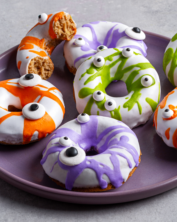 Creepy Cinnamon Donuts
