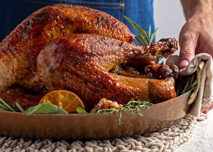 Our new Glazed Roast Turkey recipe is a showstopper, but if you’re not feeling like turkey this year why not give one of our great entrée options a try!