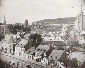 Montréal, middle of the 19th century