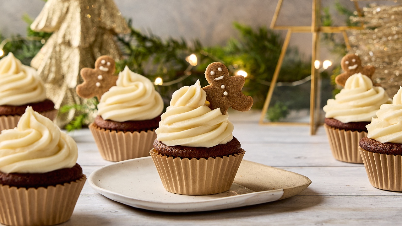 Gingerbread Cupcakes