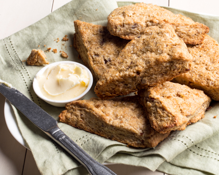 Chinese 5-Spice and Pecan Scones