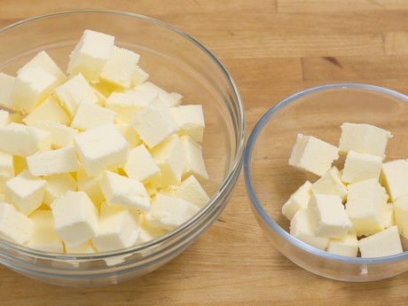 Butter cut into cubes