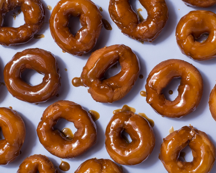 Old Fashioned Doughnuts with Sucre à la Crème Glaze