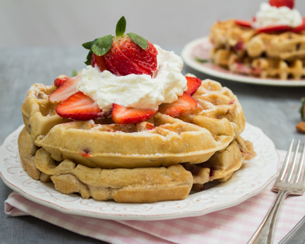 Wonderfully Light & Fluffy Waffles