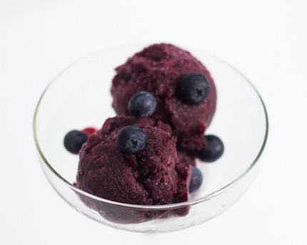 Blueberry Sorbet