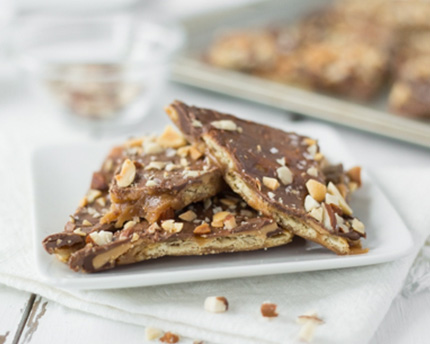 Brown Butter Cracker Toffee