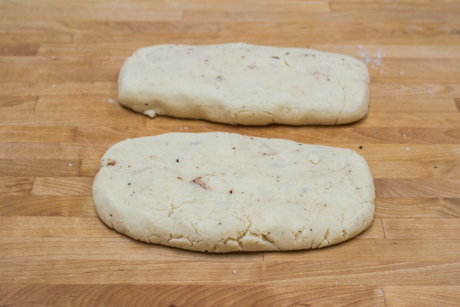 Divide Dough into two