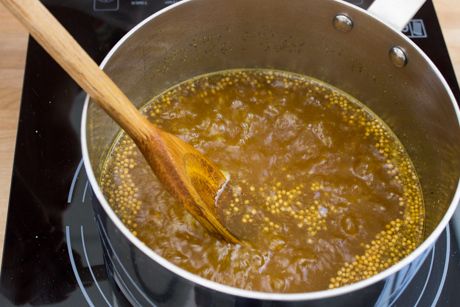 Preparation of the pickling liquid