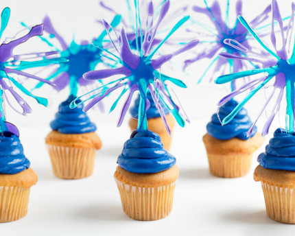 Fireworks Cake Toppers
