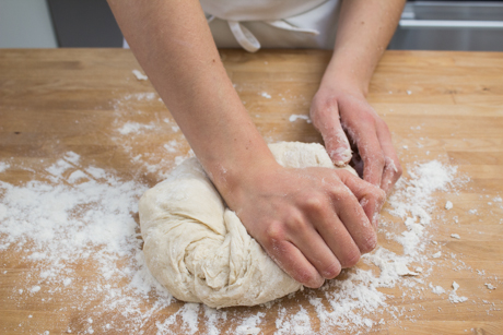10. Knead dough until smooth and supple