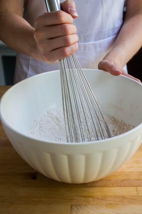 Whisk the dry ingredients