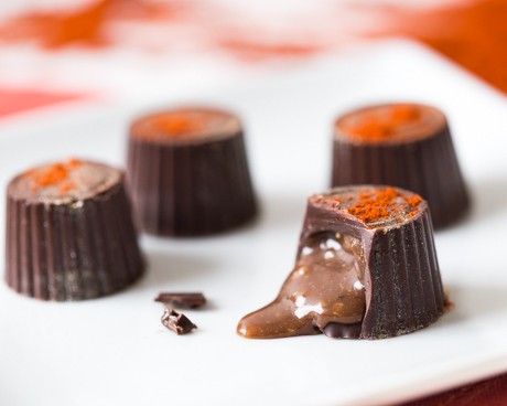 Chocolate Bonbon With Hazelnut - Spatula Desserts