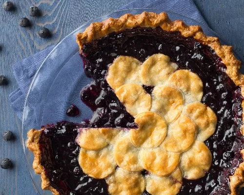 Blueberry pie