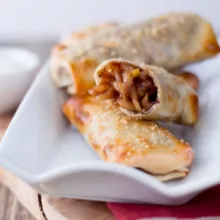 Apple Spring Rolls