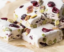 Cranberry Pistachio Nougat