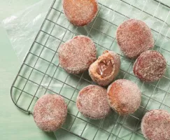 Beignets with Chocolate Cardamom Cream