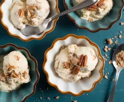 Maple Pecan Praline Ice Cream