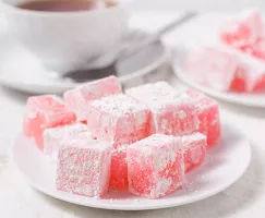 Rosewater Turkish Delight