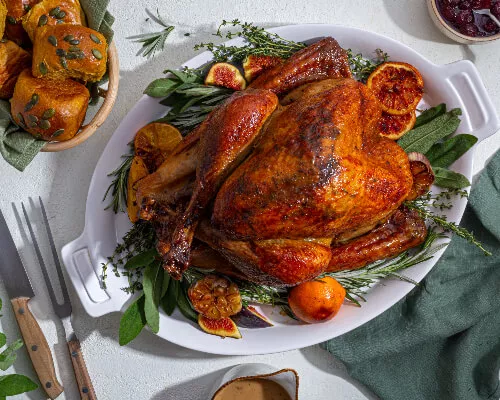 Glazed Roast Turkey