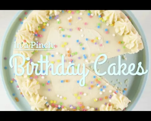 In a Pinch: Birthday Cakes