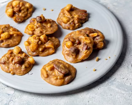 /recipe/triple-nut-sunflower-seed-praline-treats