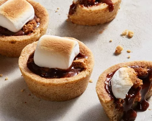 S'mores Cookie Cups