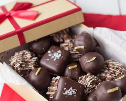 Homemade Assorted Box of Chocolates