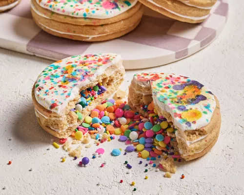 Confetti-Filled Piñata Sugar Cookies