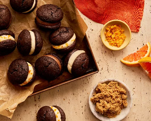 Mini Chocolate Whoopie Pies (3 Ways)