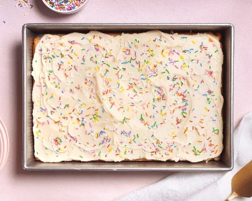 Confetti Sheet Cake