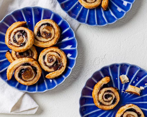 Blueberry Pinwheels (Pets de soeurs)