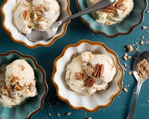 Maple Pecan Praline Ice Cream