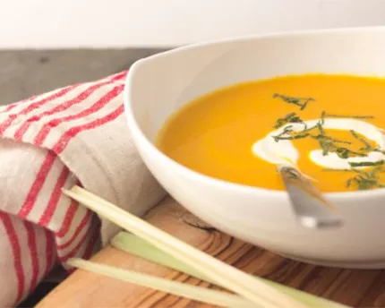 Curried Carrot and Coconut Soup